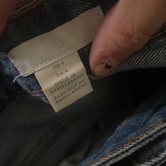 H&M size‎ 4 denim jeans - Picture 6 of 7